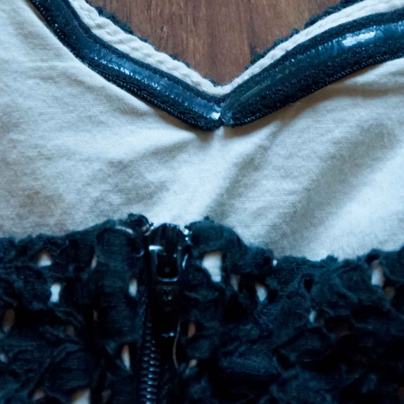 Pins and Needles Anthro Strapless Lace Dress - Picture 5 of 8